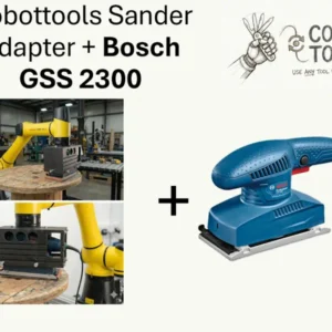 Cobot Sander Adapter with Bosch GSS 2300